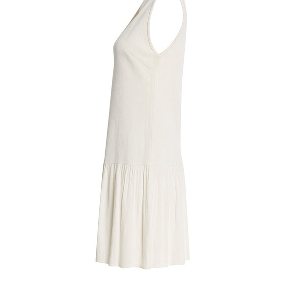Ralph Lauren Collection White Mini Cocktail Dress Flare Drop Waist Runway 2012 S - Picture 10 of 13